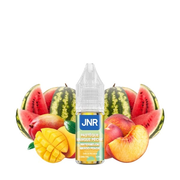 JNR Watermelon Mango Peach Nic Salt 20 mg 10 ml