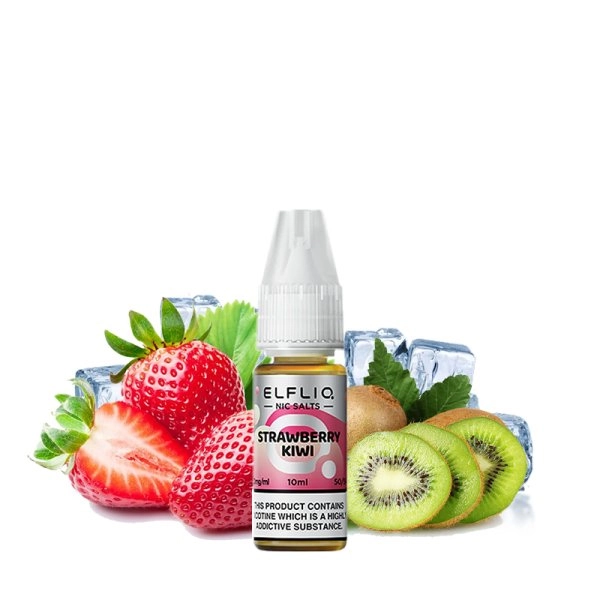 Elfliq by Elf Bar - Strawberry Kiwi Nic Salt 10ml 20mg
