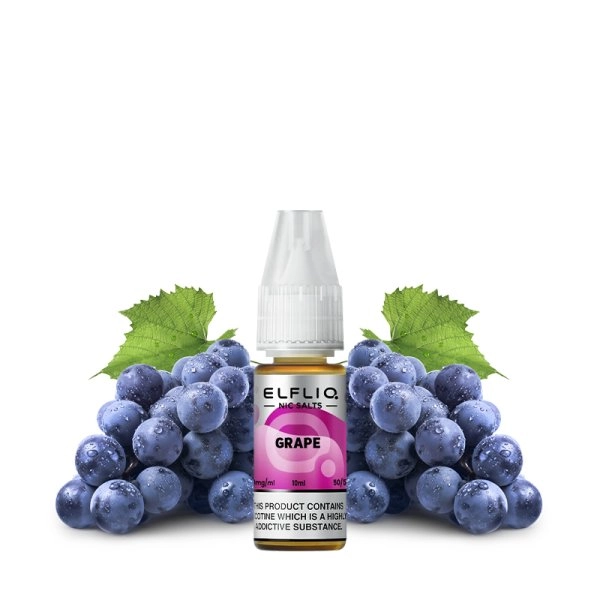 Elfliq by Elf Bar - Grape Nic Salt 10ml 20mg