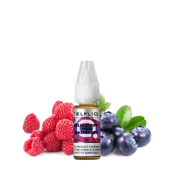Elfliq by Elf Bar - Blueberry Sour Raspberry Nic Salt 10ml 20mg