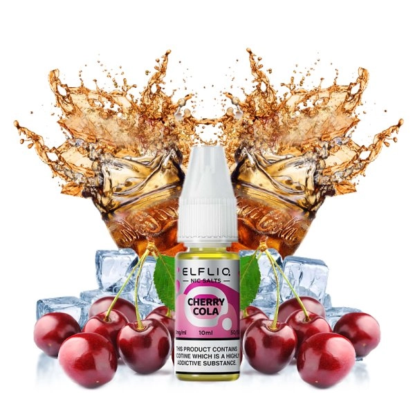 Elfliq by Elf Bar - Cherry Cola Nic Salt 10ml 20mg