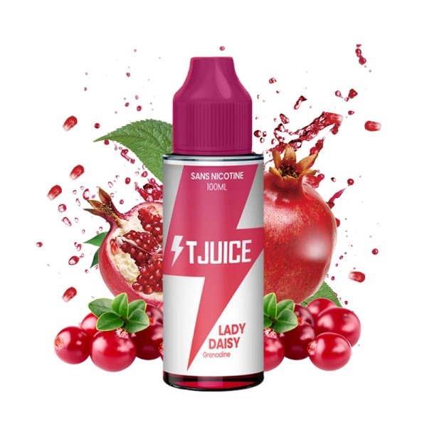 T-Juice - Lady Daisy shortfill liquid 100ml 0mg