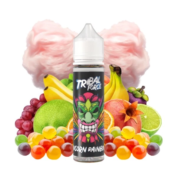 Tribal Force - Unicorn Rainbow 0mg 50ml eliquid 