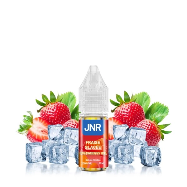 JNR Strawberry Ice Nic Salt 20 mg 10 ml
