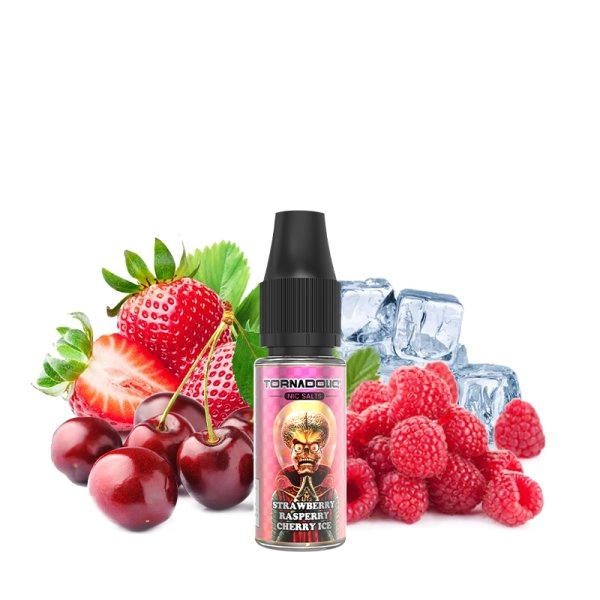 Tornadoliq - Strawberry Raspberry Cherry Ice 10ml 20mg