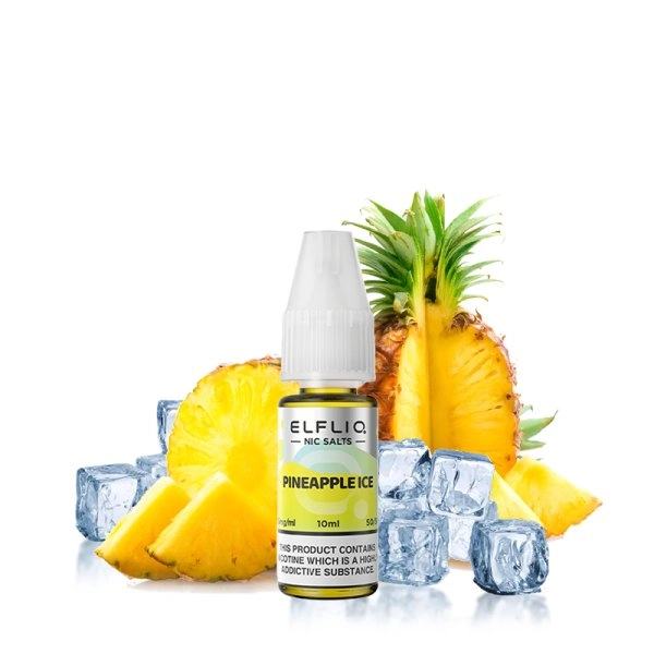 Elfliq by Elf Bar - Pineapple Ice Nic Salt 10ml 20mg